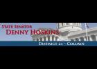 Senator Hoskins District 21 Column