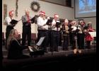 The audience is entertained with the song “Fruitcake.”