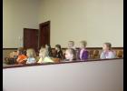 Jury hears the case.