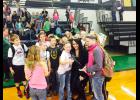 Miss Missouri with Polo elementary students
