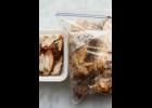 Freezing home-prepared foods.